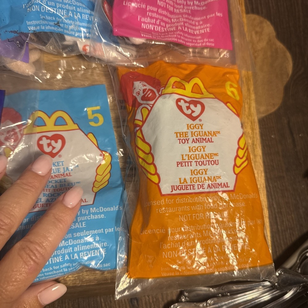 Mcdonalds Ty Beanie Banies 1999 Sealed New Full Set Of 12 - Picture 4 of 8